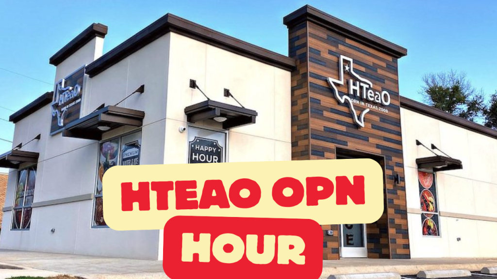 HTeaO Open Hour