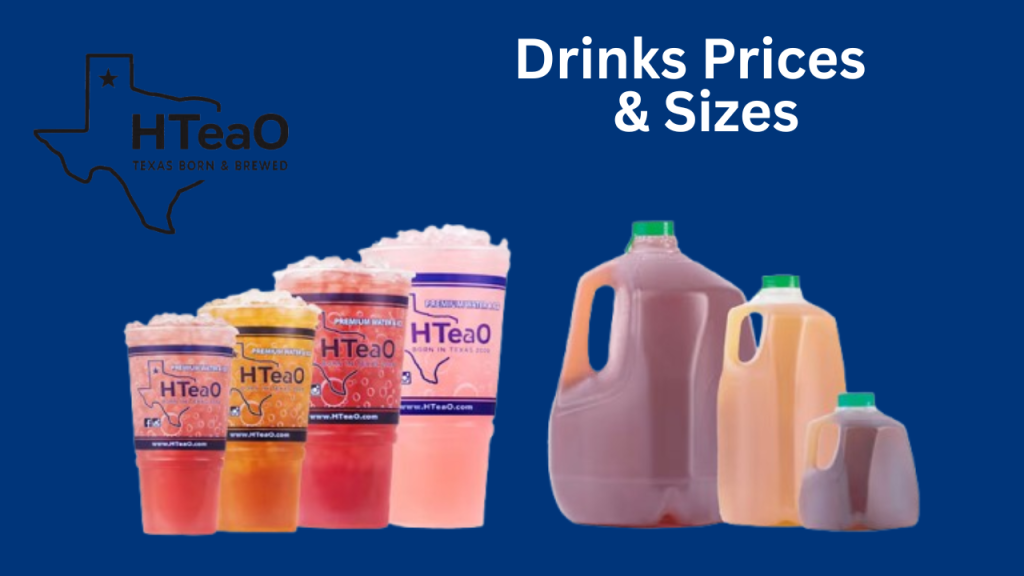 hteao drinks price and size