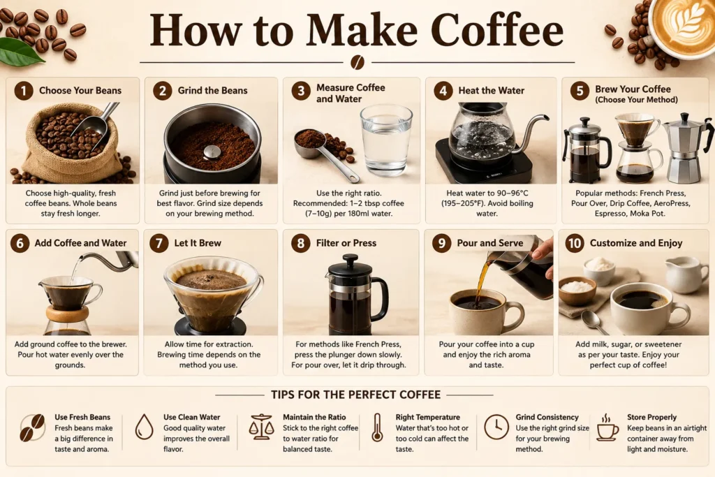 how to make coffee