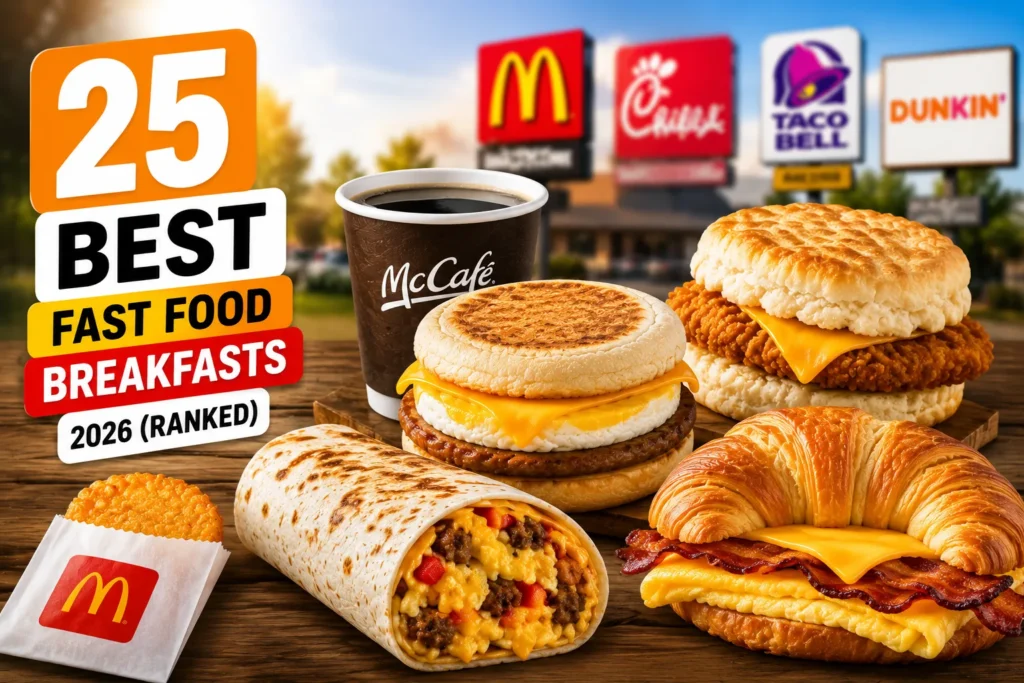 25 Best Fast Food Breakfasts to Try in 2026 (Ranked)