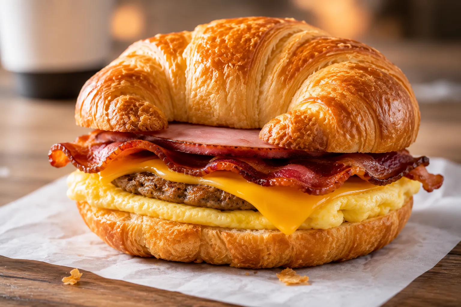 Jack in the Box Supreme Croissant