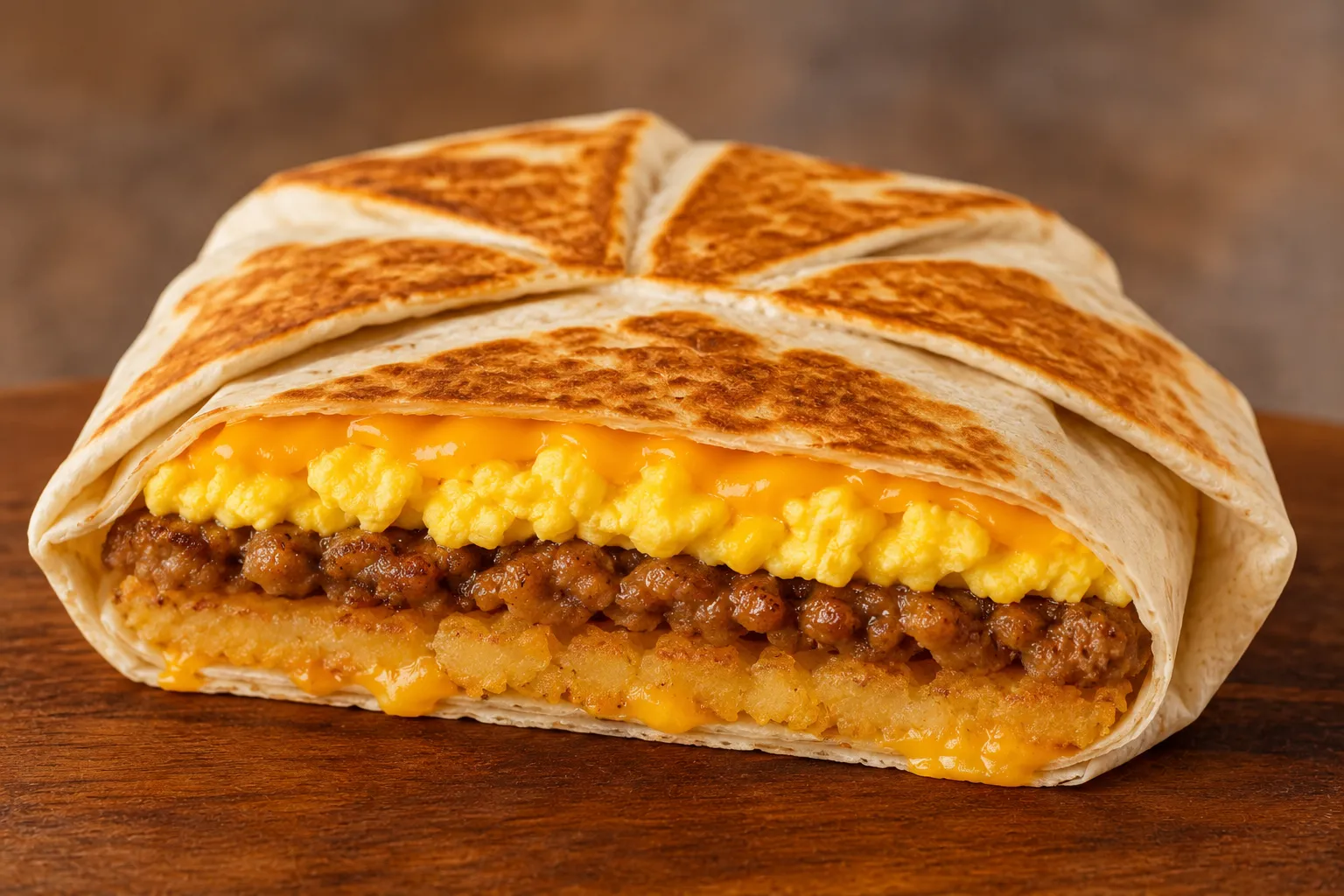 Taco Bell Breakfast Crunchwrap