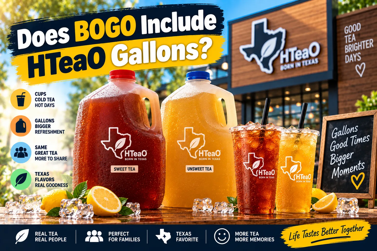 Does BOGO Include HTeaO Gallons?