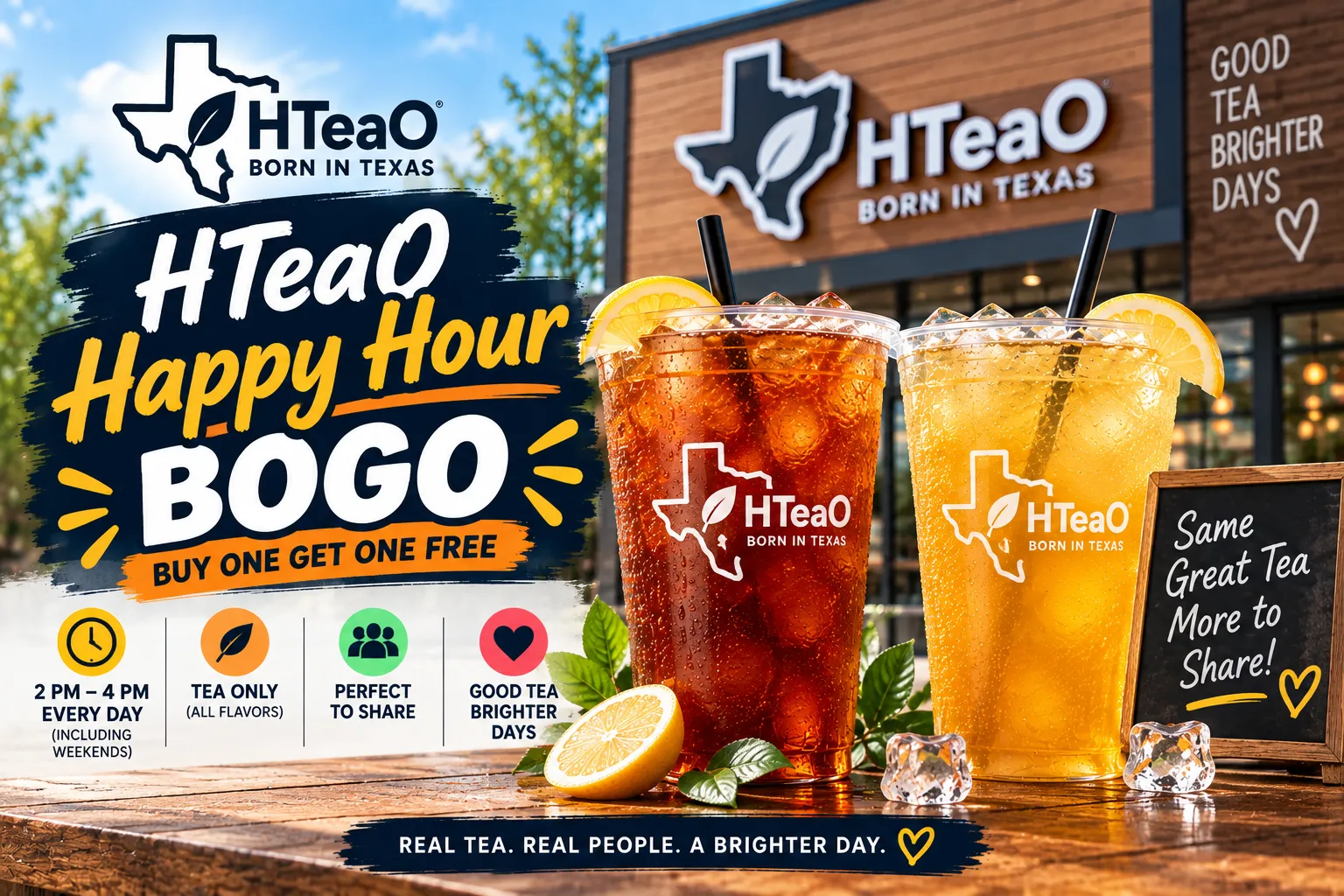 HTeaO Happy Hour BOGO